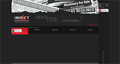 Desktop Screenshot of impact.com.pk