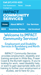 Mobile Screenshot of impact.org.au