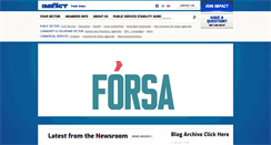 Desktop Screenshot of impact.ie